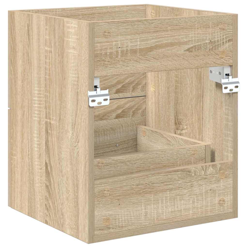 Waschbeckenunterschrank Sonoma-Eiche 38,5 x 41 x 48 cm