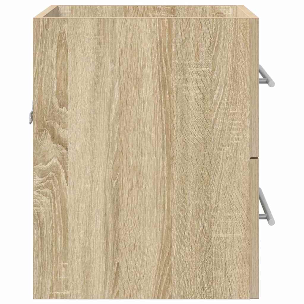 Waschbeckenunterschrank Sonoma-Eiche 38,5 x 41 x 48 cm
