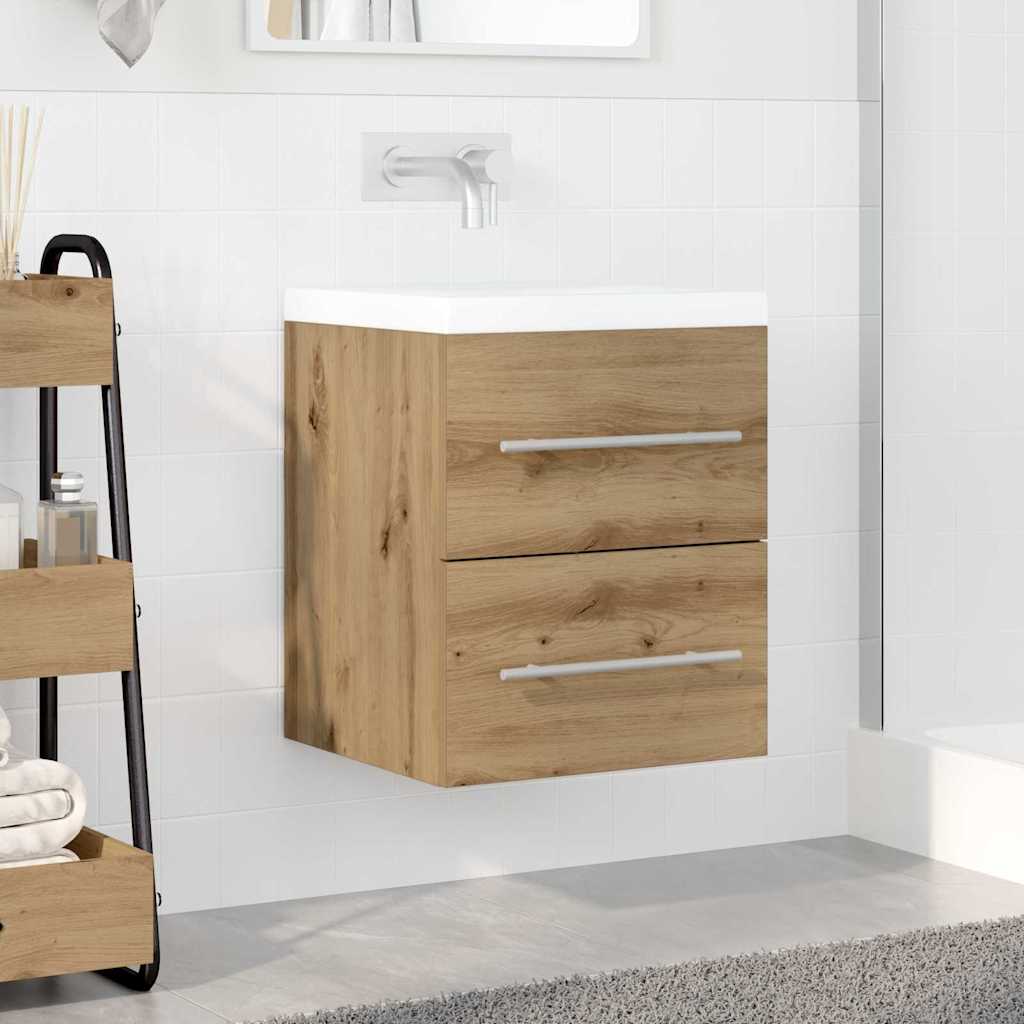 Waschbeckenunterschrank Artisan-Eiche 38,5 x 41 x 48 cm