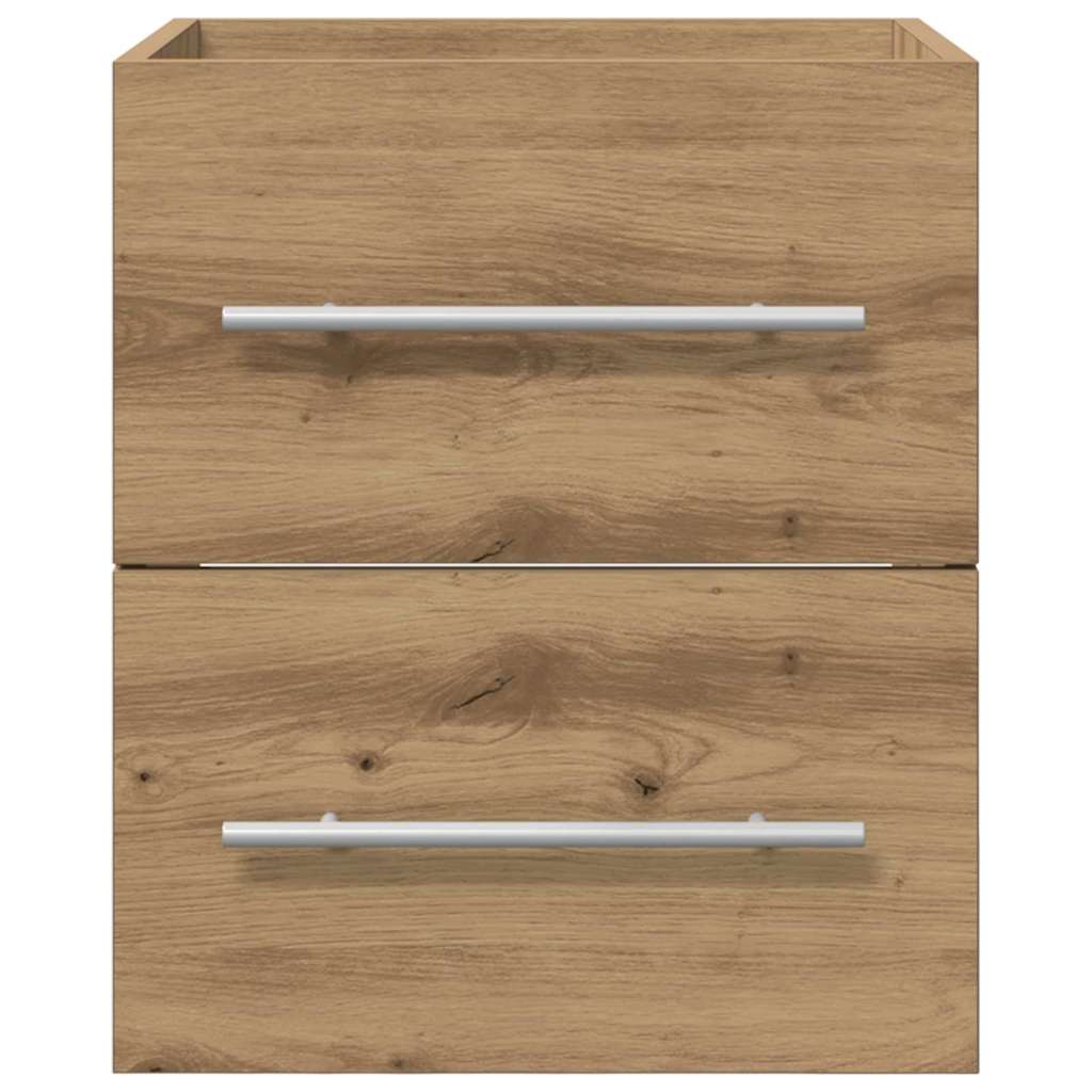 Waschbeckenunterschrank Artisan-Eiche 38,5 x 41 x 48 cm