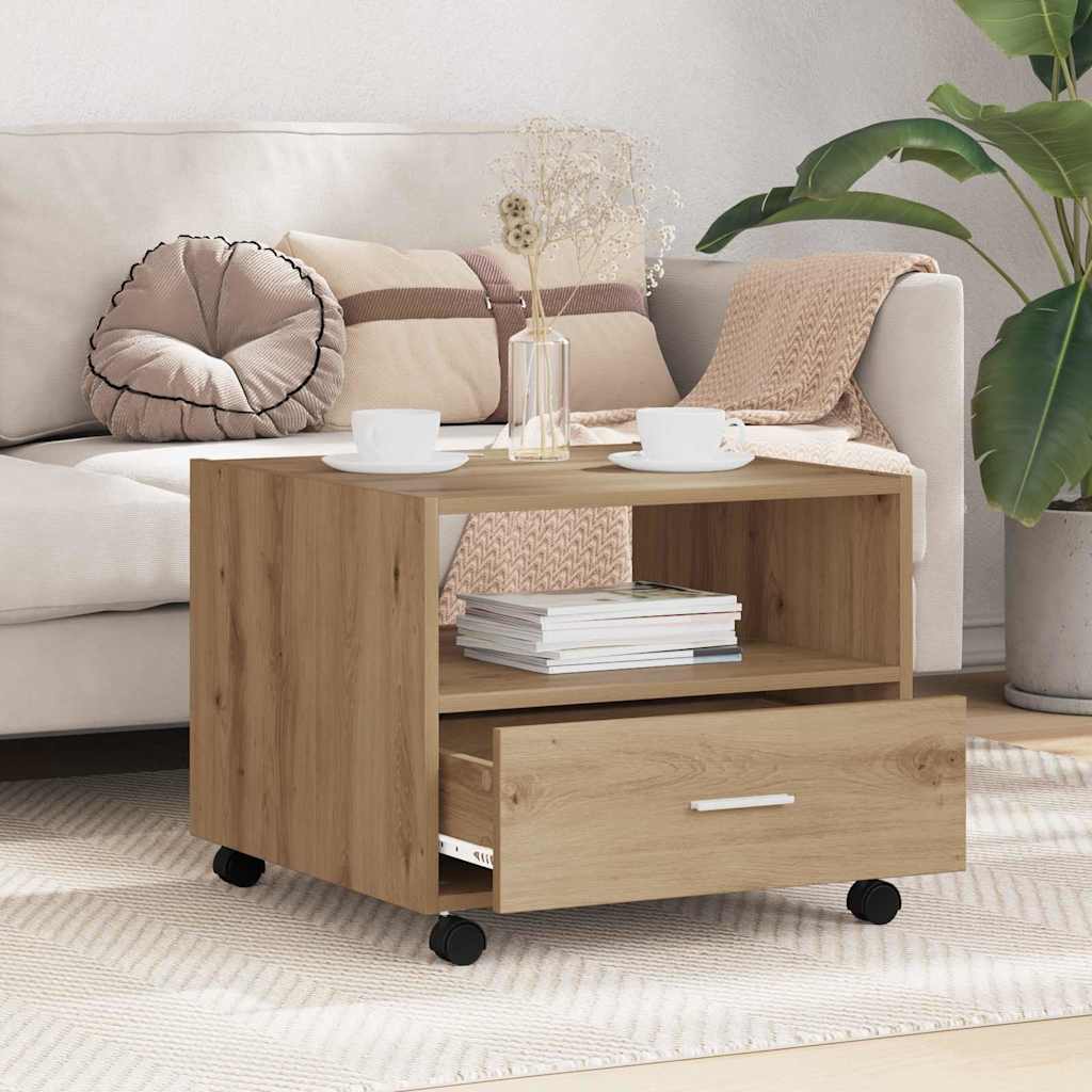 Couchtisch Artisan-Eiche 55 x 55 x 45 cm Holzwerkstoff
