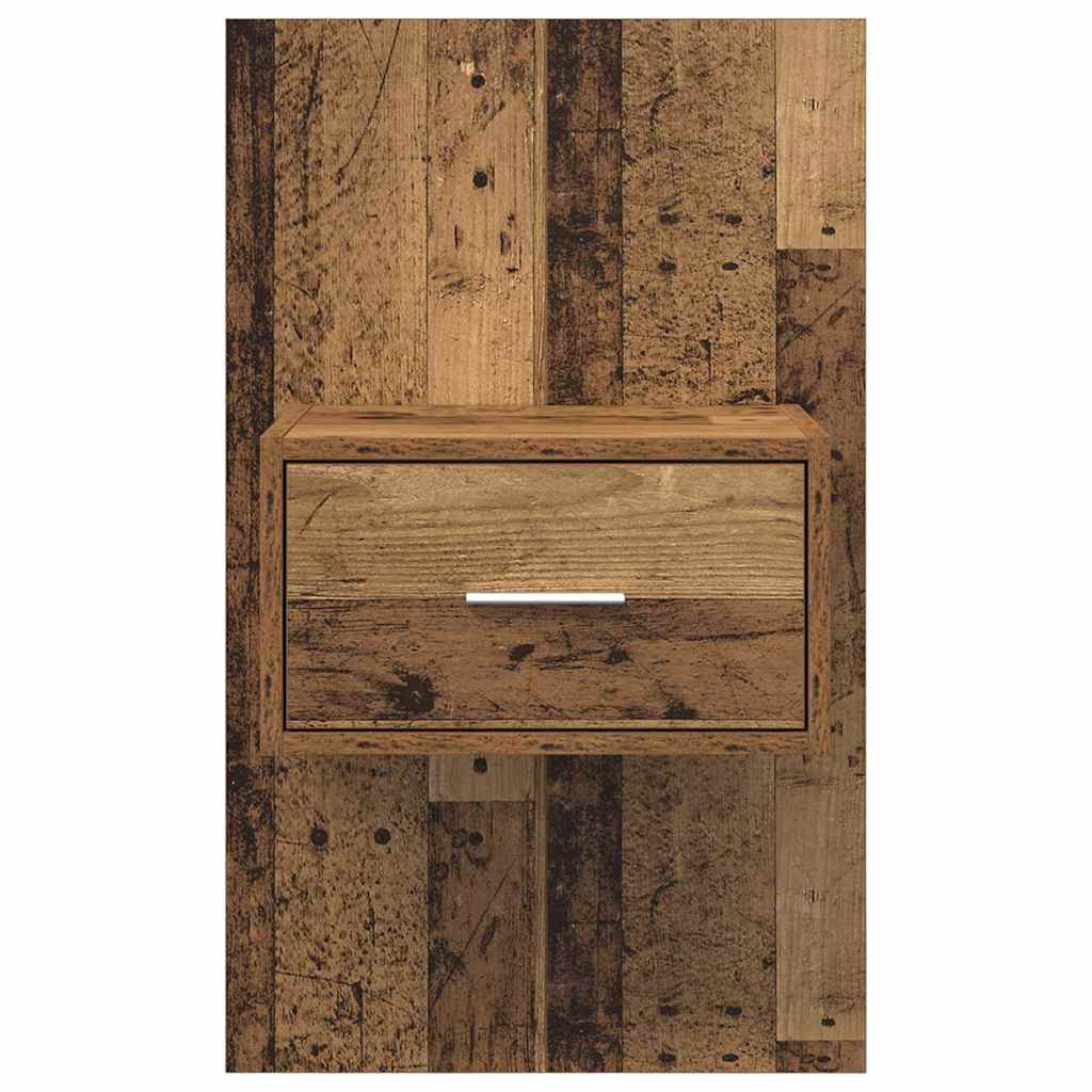 Nachttisch 2 pcs Altholz 50 x 32,5 x 80cm Holzwerkstoff