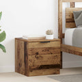 Bettschrank 2 pcs Altholz 40 x 39 x 40 cm Holzwerkstoff
