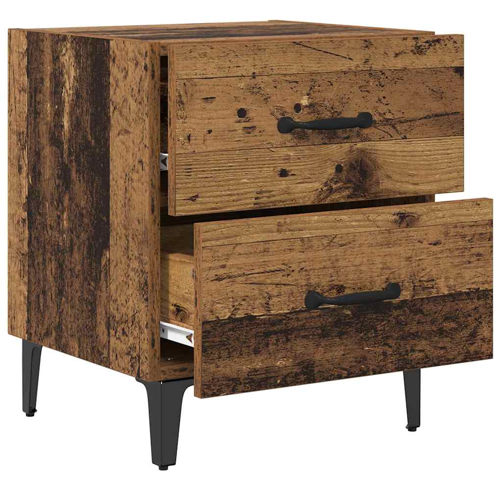 Bettschrank Altholz 40 x 35 x 47,5 cm Holzwerkstoff