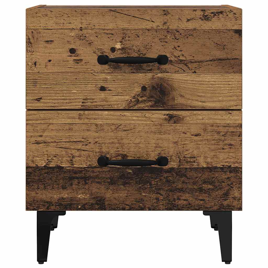 Bettschrank Altholz 40 x 35 x 47,5 cm Holzwerkstoff
