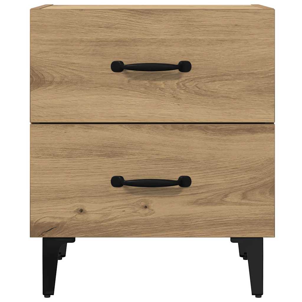 Bettschrank Artisan-Eiche 40 x 35 x 47,5 cm Holzwerkstoff