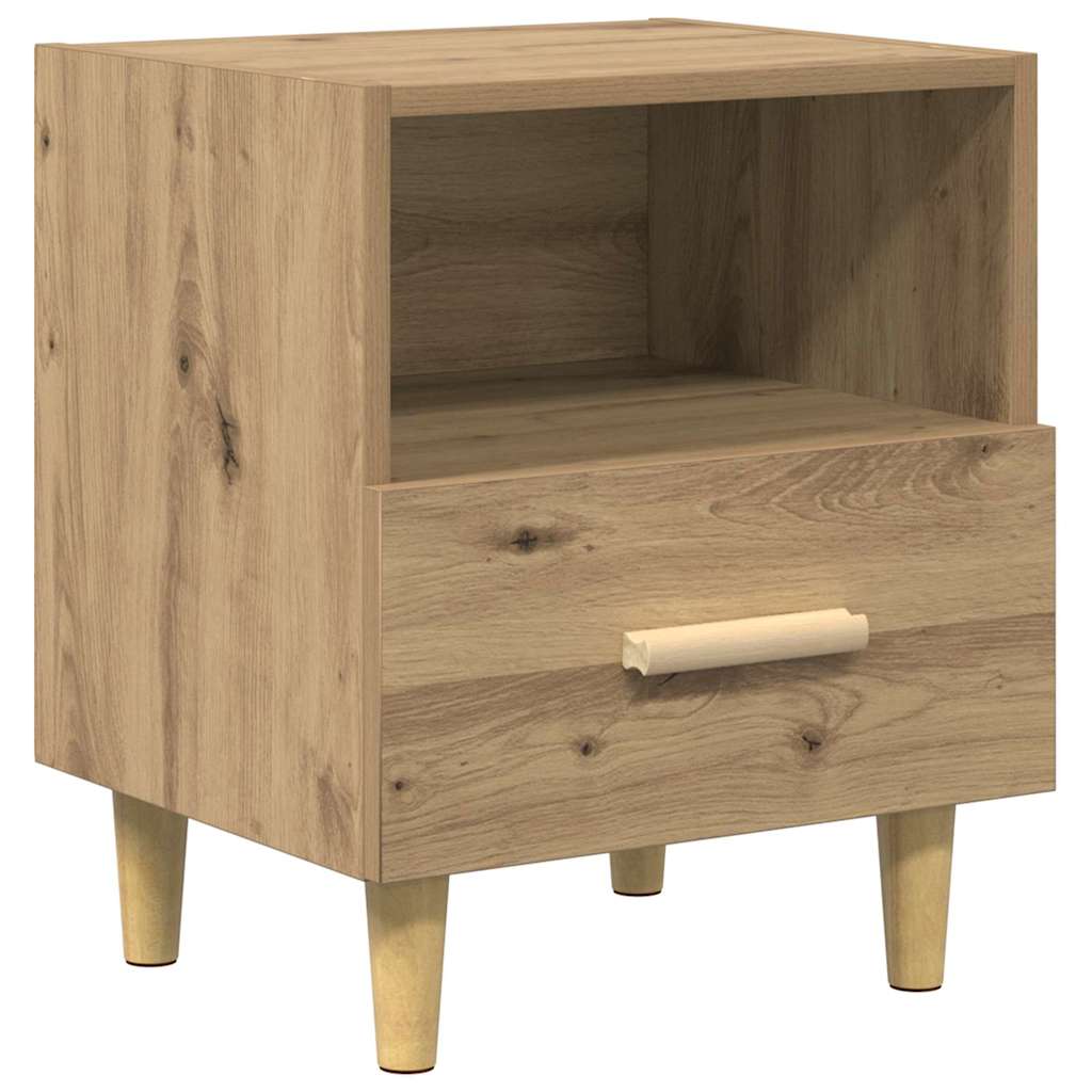 Nachttisch 2 pcs Artisan-Eiche 40 x 35 x 47 cm Holzwerkstoff