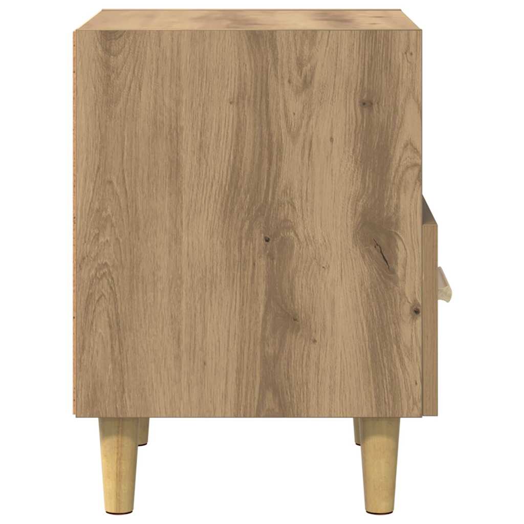 Nachttisch 2 pcs Artisan-Eiche 40 x 35 x 47 cm Holzwerkstoff