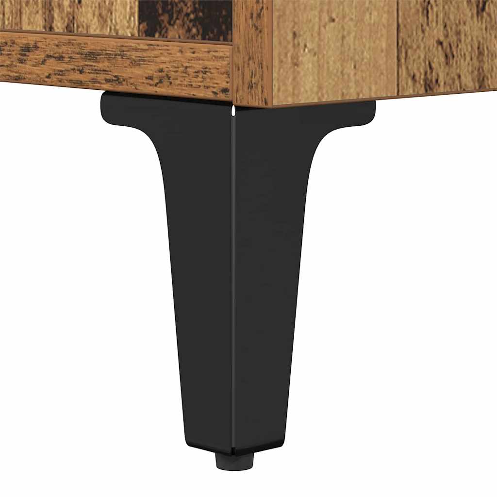 Nachttisch Altholz 40 x 35 x 47,5 cm Holzwerkstoff
