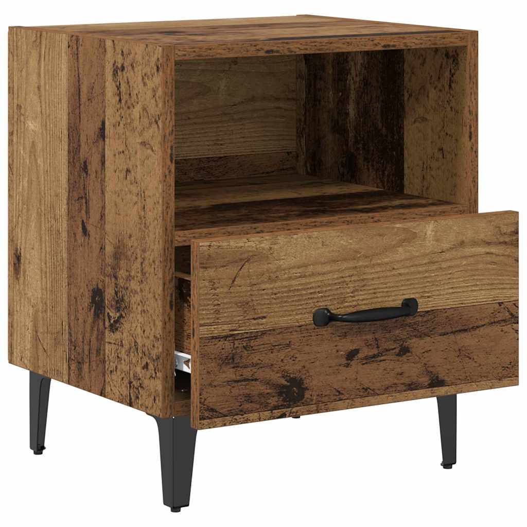 Nachttisch Altholz 40 x 35 x 47,5 cm Holzwerkstoff