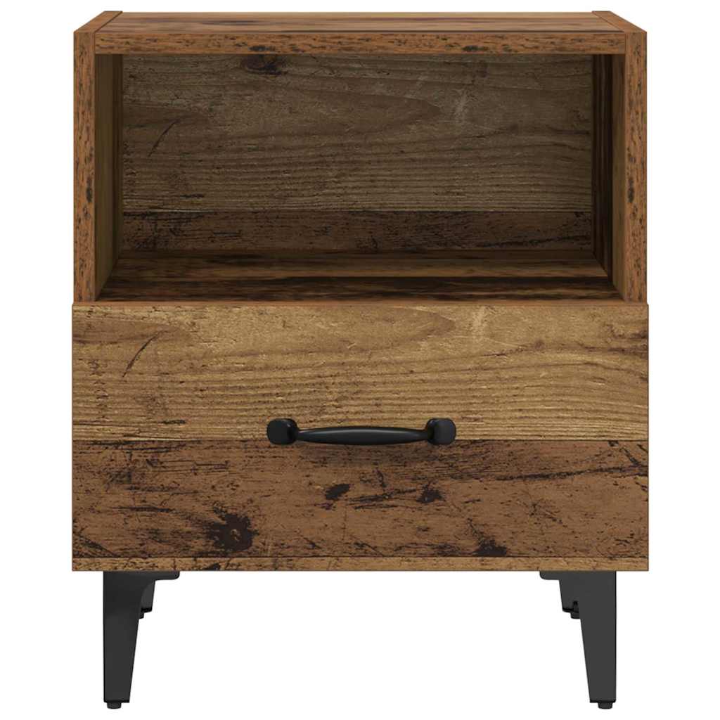 Nachttisch Altholz 40 x 35 x 47,5 cm Holzwerkstoff