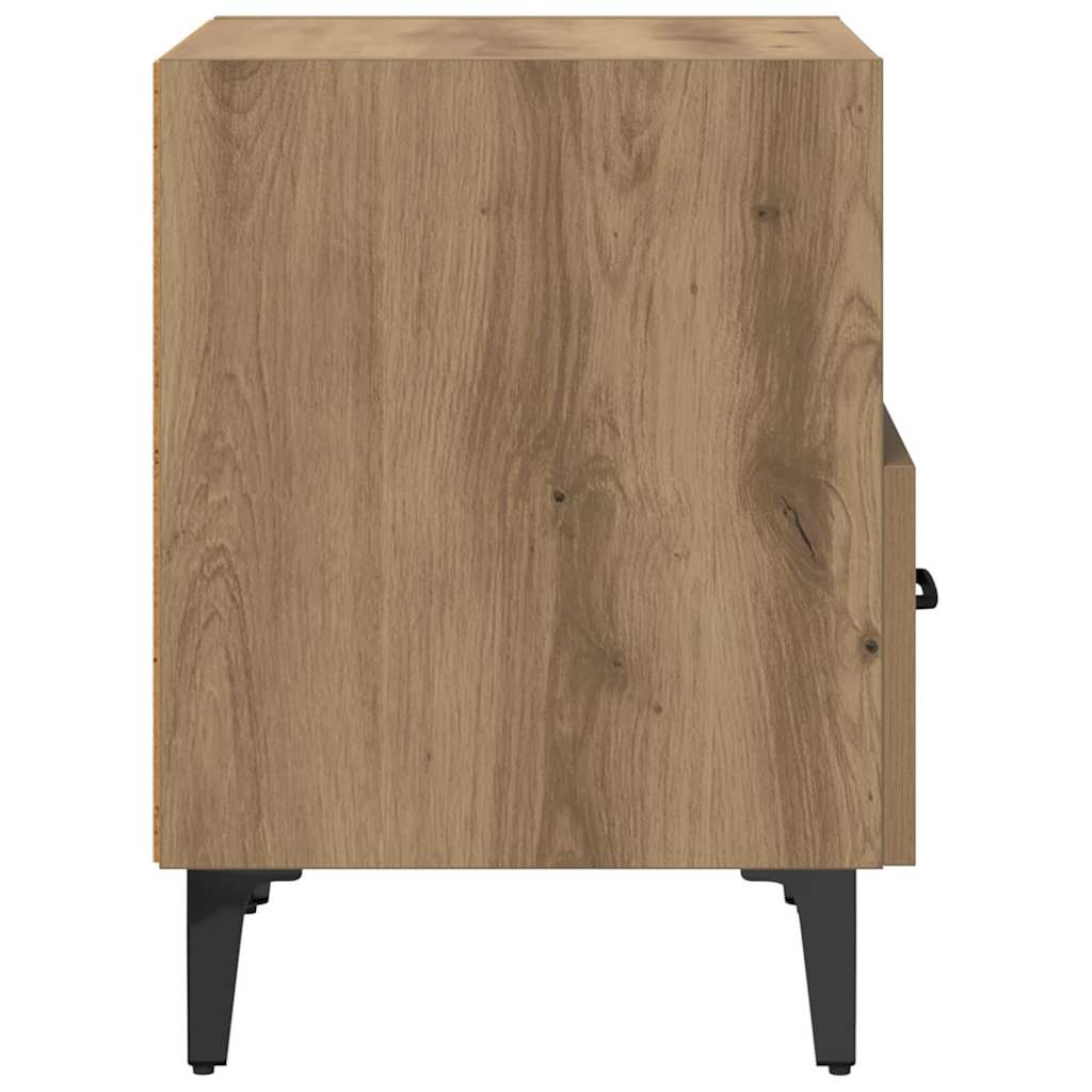 Nachttisch 2 pcs Artisan-Eiche 40 x 35 x 47,5 cm Holzwerkstoff