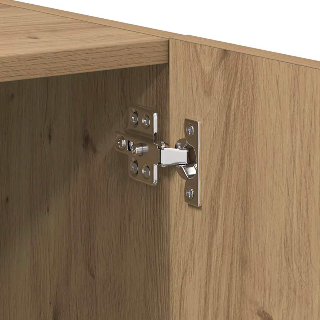 Nachttisch 2 pcs Artisan-Eiche 40 x 40 x 50 cm Holzwerkstoff
