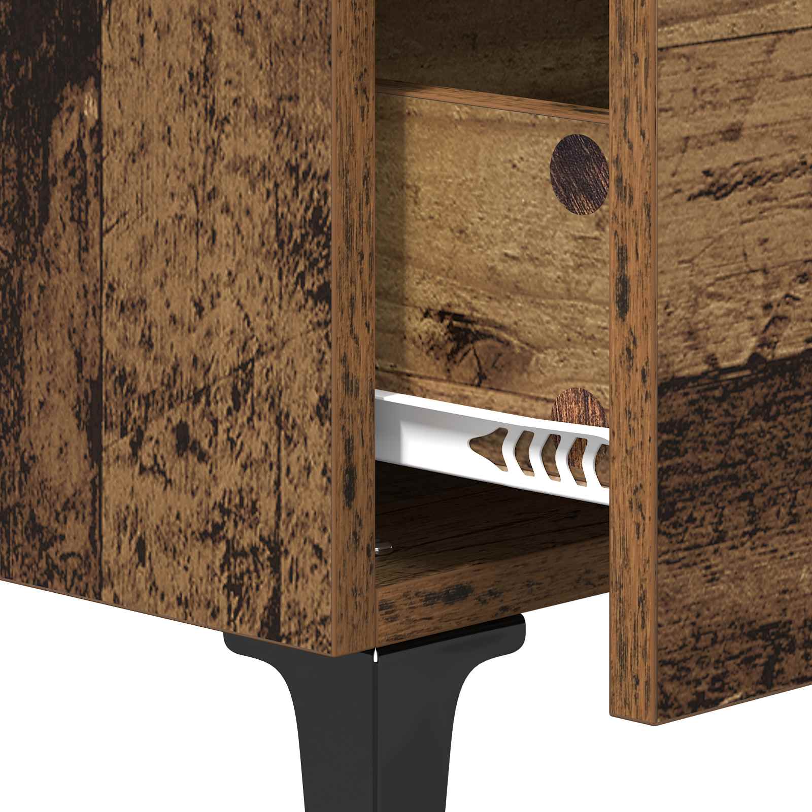Nachttisch Altholz 40 x 40,5 x 66 cm Holzwerkstoff