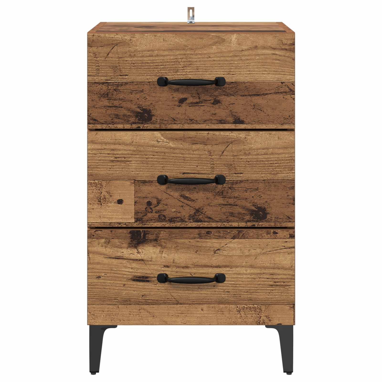 Nachttisch Altholz 40 x 40,5 x 66 cm Holzwerkstoff