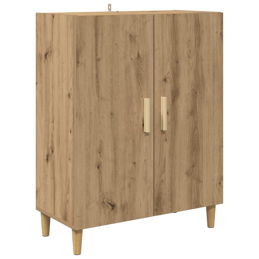 Sideboard Artisan-Eiche 70 x 34 x 90 cm Holzwerkstoff