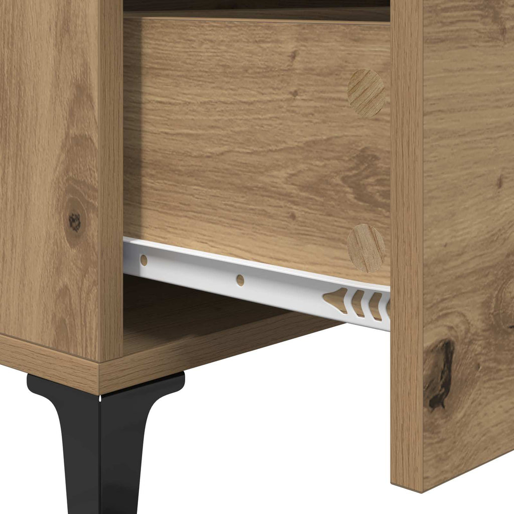 Sideboard Artisan-Eiche 69,5 x 34 x 90 cm Holzwerkstoff