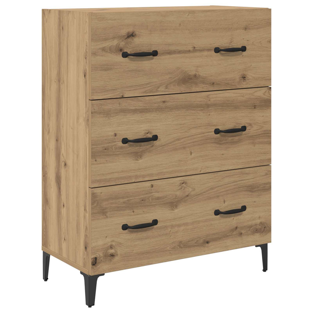 Sideboard Artisan-Eiche 69,5 x 34 x 90 cm Holzwerkstoff