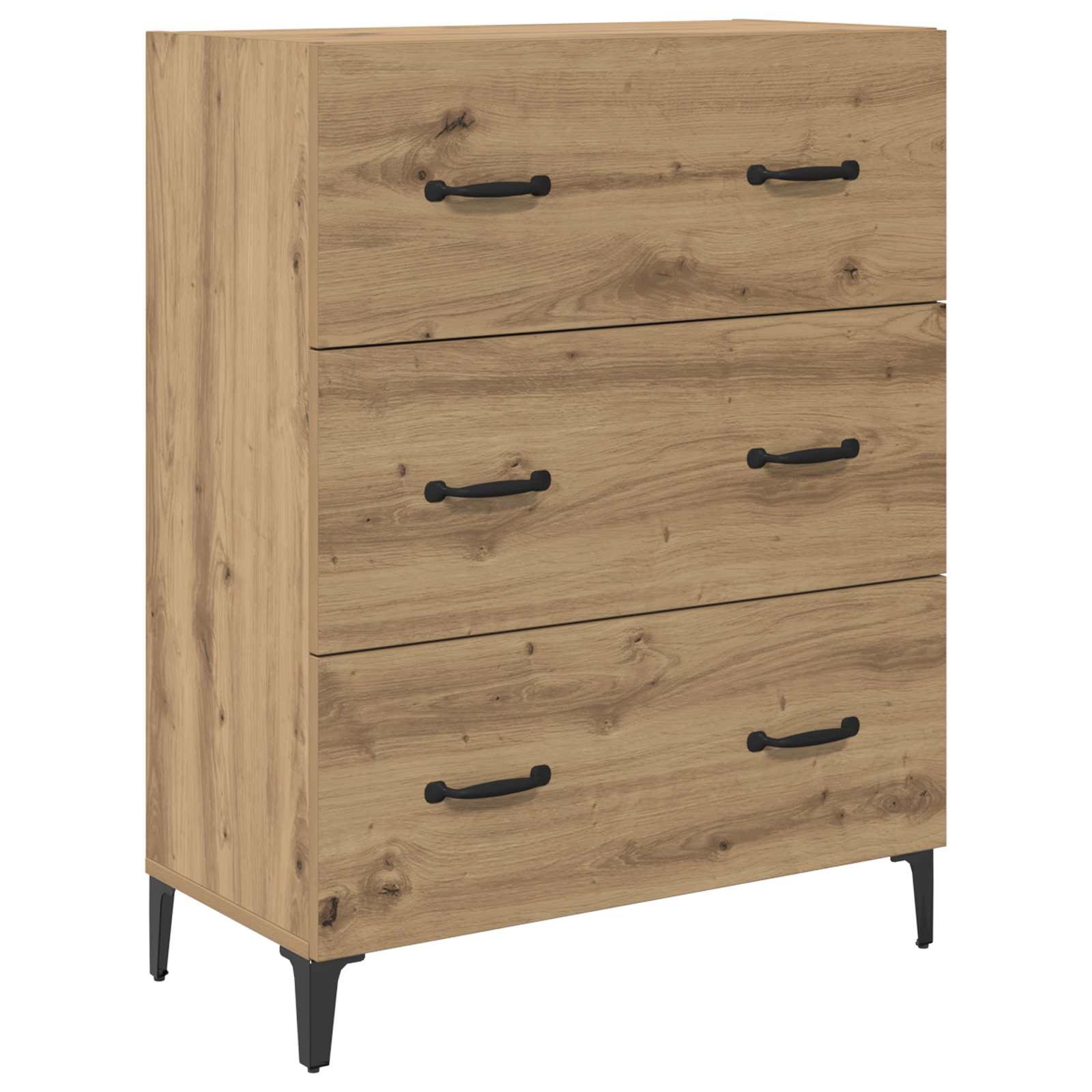 Sideboard Artisan-Eiche 69,5 x 34 x 90 cm Holzwerkstoff