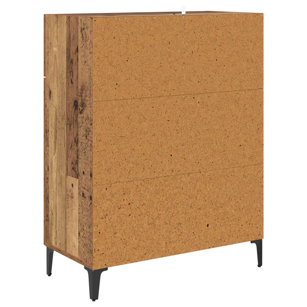 Sideboard Altholz 69,5 x 34 x 90 cm Holzwerkstoff