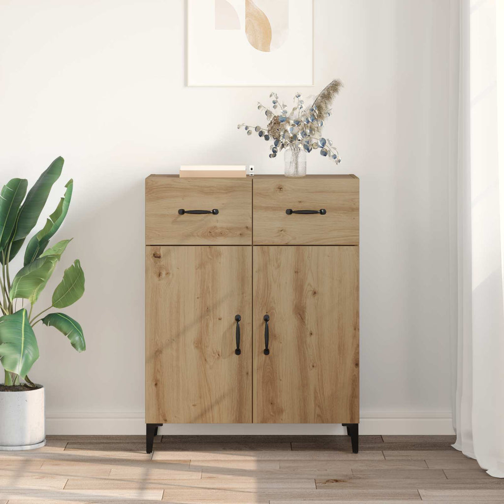 Sideboard Artisan-Eiche 69,5 x 34 x 90 cm Holzwerkstoff