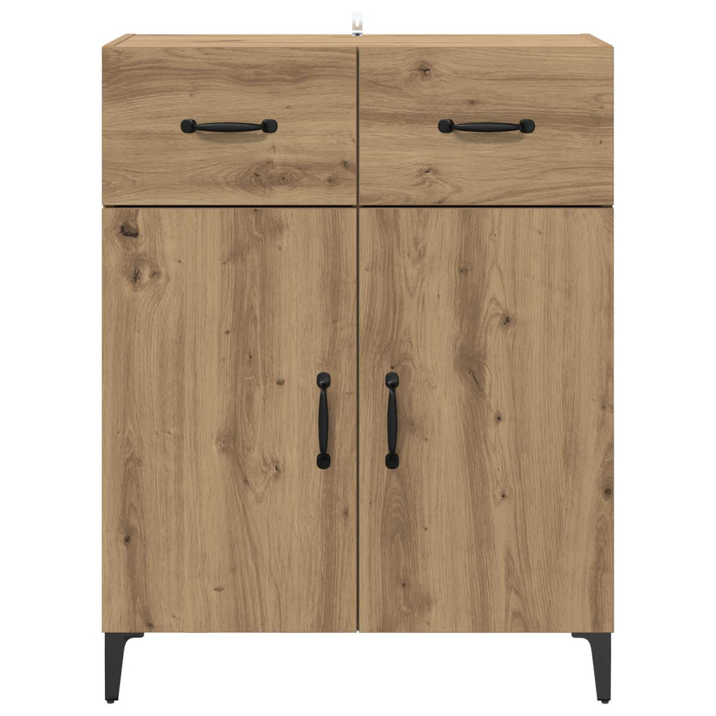 Sideboard Artisan-Eiche 69,5 x 34 x 90 cm Holzwerkstoff
