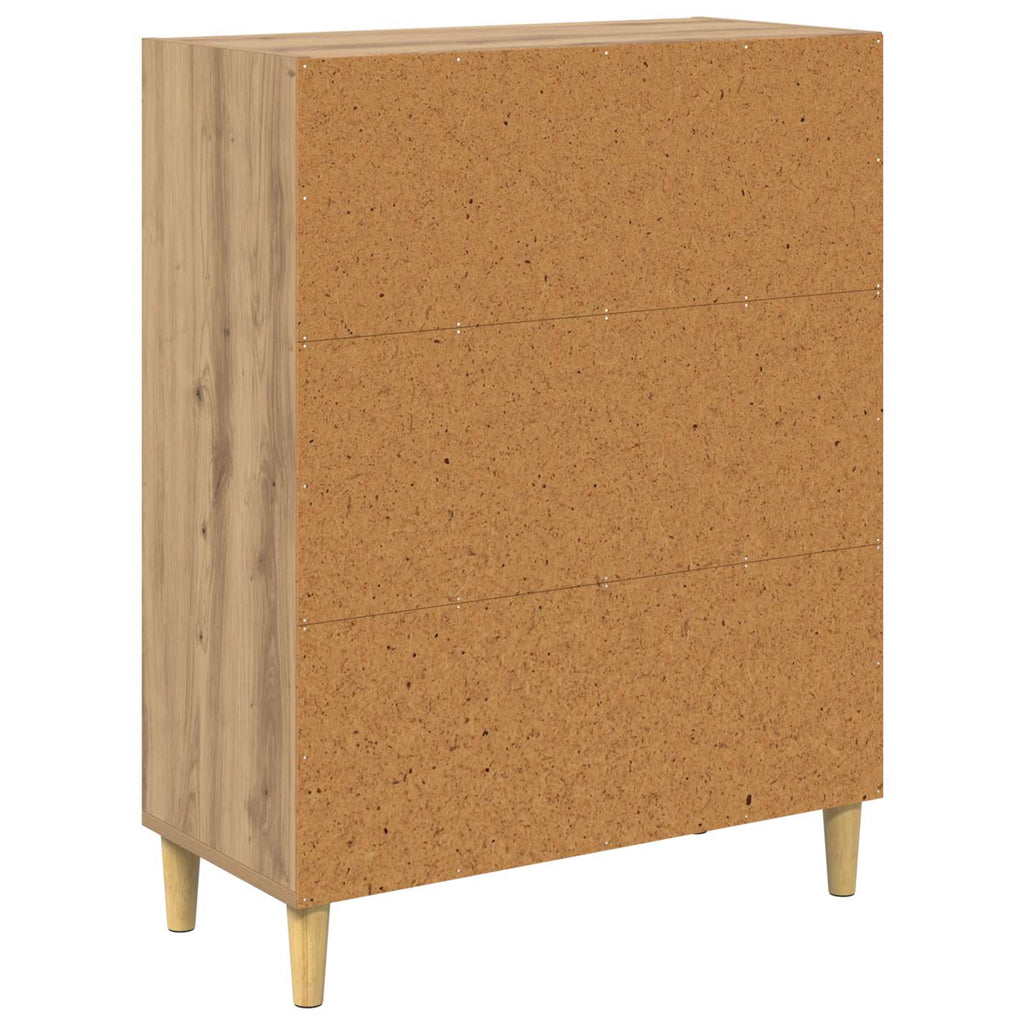 Sideboard Artisan-Eiche 69,5 x 32,5 x 90 cm Holzwerkstoff