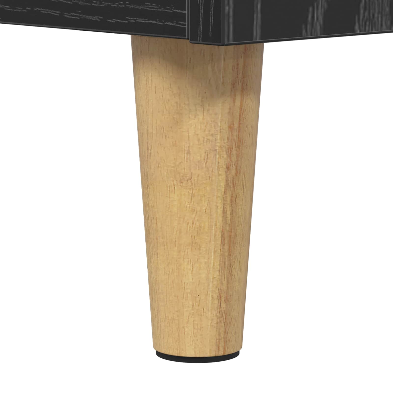 Sideboard Schwarz Eichen-Optik 69,5 x 32,5 x 90 cm