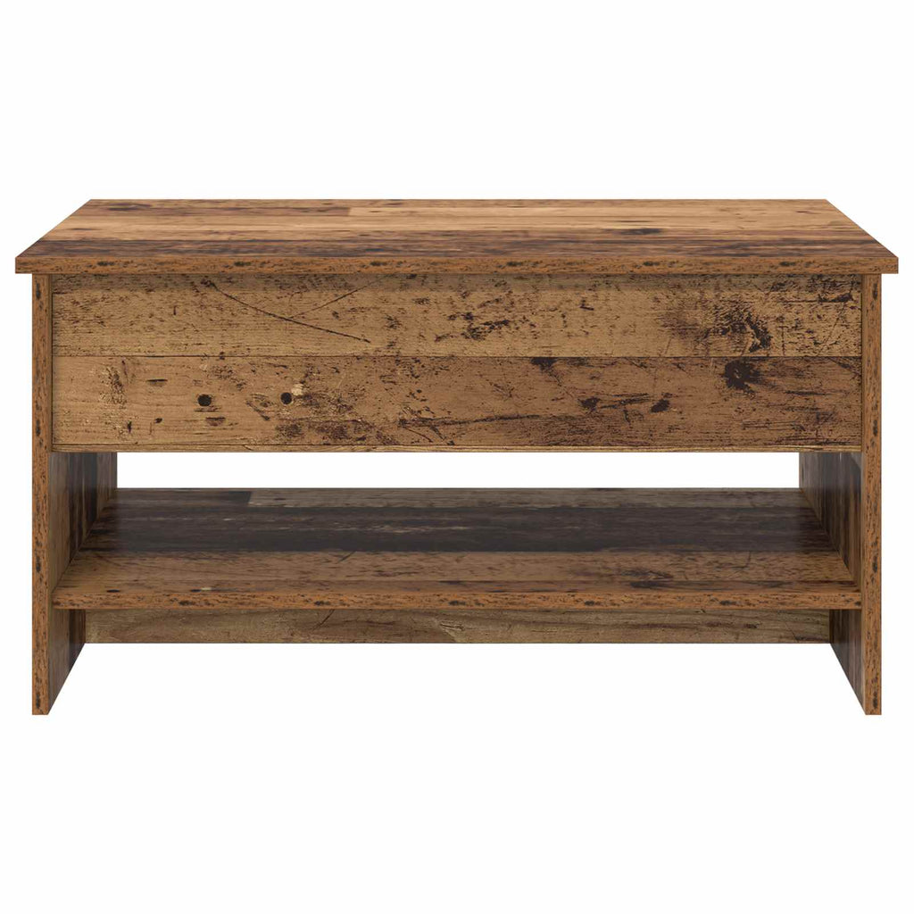 Couchtisch Altholz 80 x 50,5 x 41,5 cm Holzwerkstoff