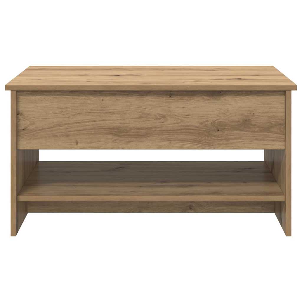 Couchtisch Artisan-Eiche 80 x 50,5 x 41,5 cm Holzwerkstoff