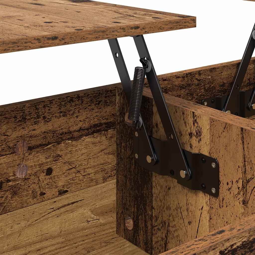 Couchtisch Altholz 102 x 50,5 x 46,5 cm Holzwerkstoff