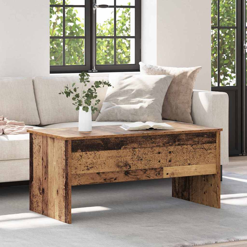 Couchtisch Altholz 102 x 50,5 x 46,5 cm Holzwerkstoff