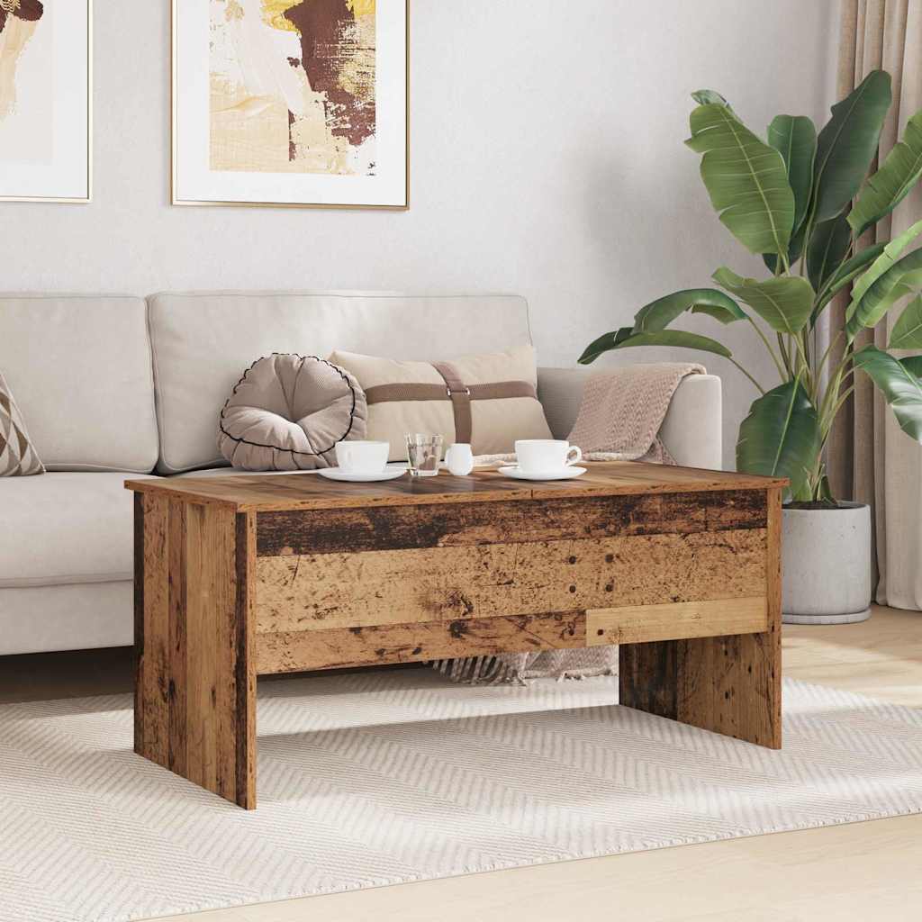Couchtisch Altholz 102 x 50,5 x 46,5 cm Holzwerkstoff