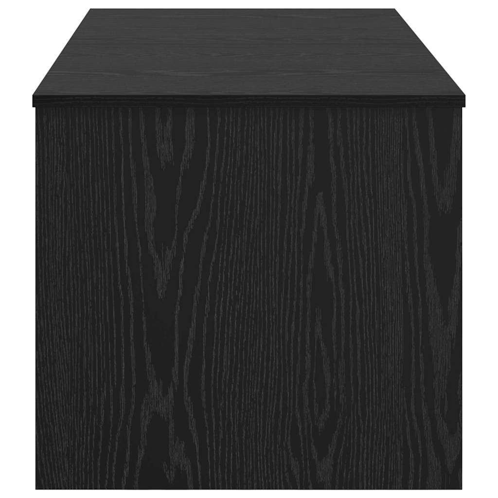 Couchtisch Schwarz Eichen-Optik 102 x 50,5 x 46,5 cm