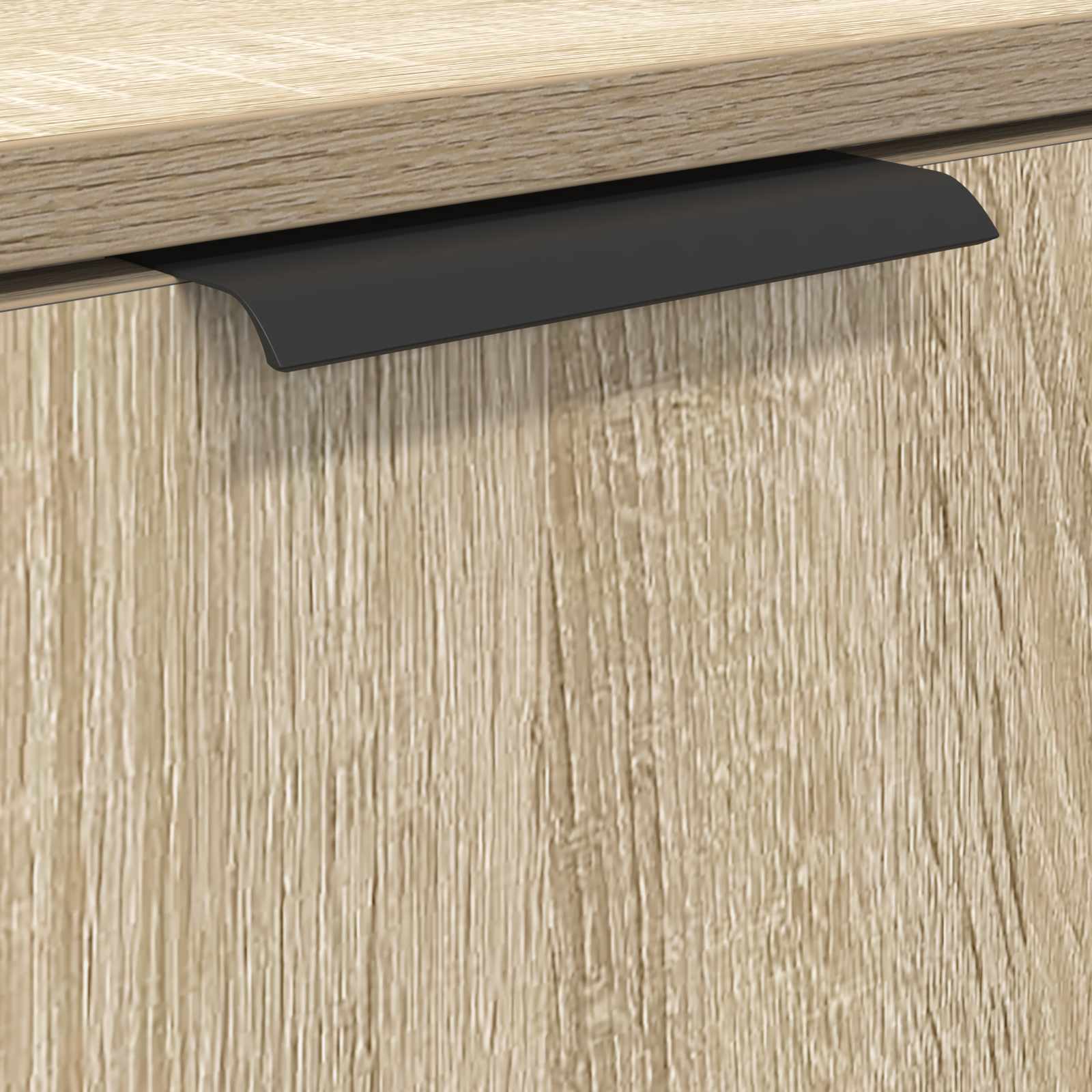 Badezimmerschrank mit Speicher Sonoma-Eiche 64,5 x 33,5 x 59 cm