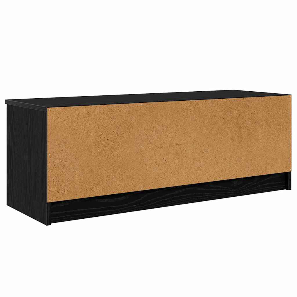TV-Schränk Schwarz Eichen-Optik 102 x 35 x 36,5 cm