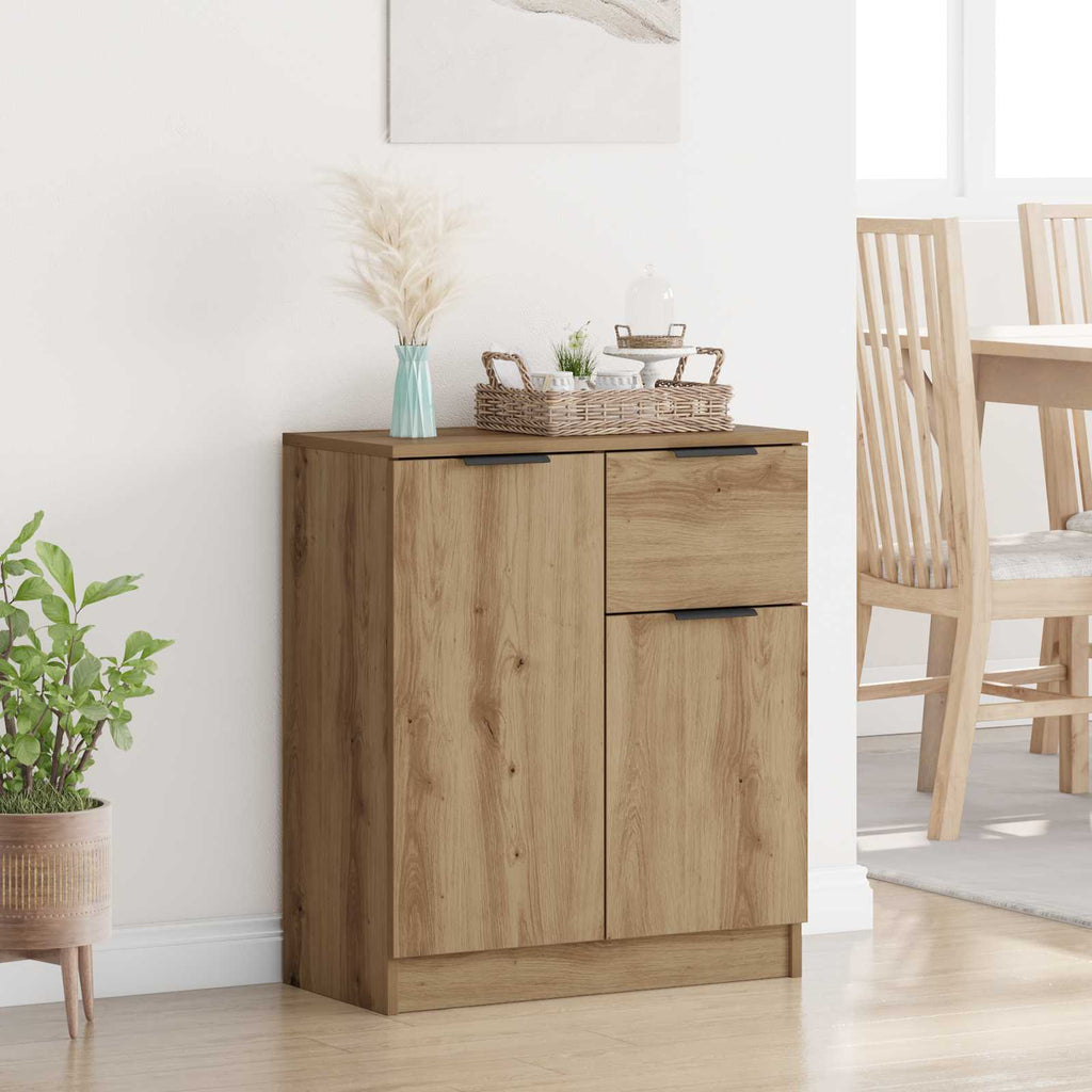 Sideboard Artisan-Eiche 60 x 30 x 70 cm Holzwerkstoff