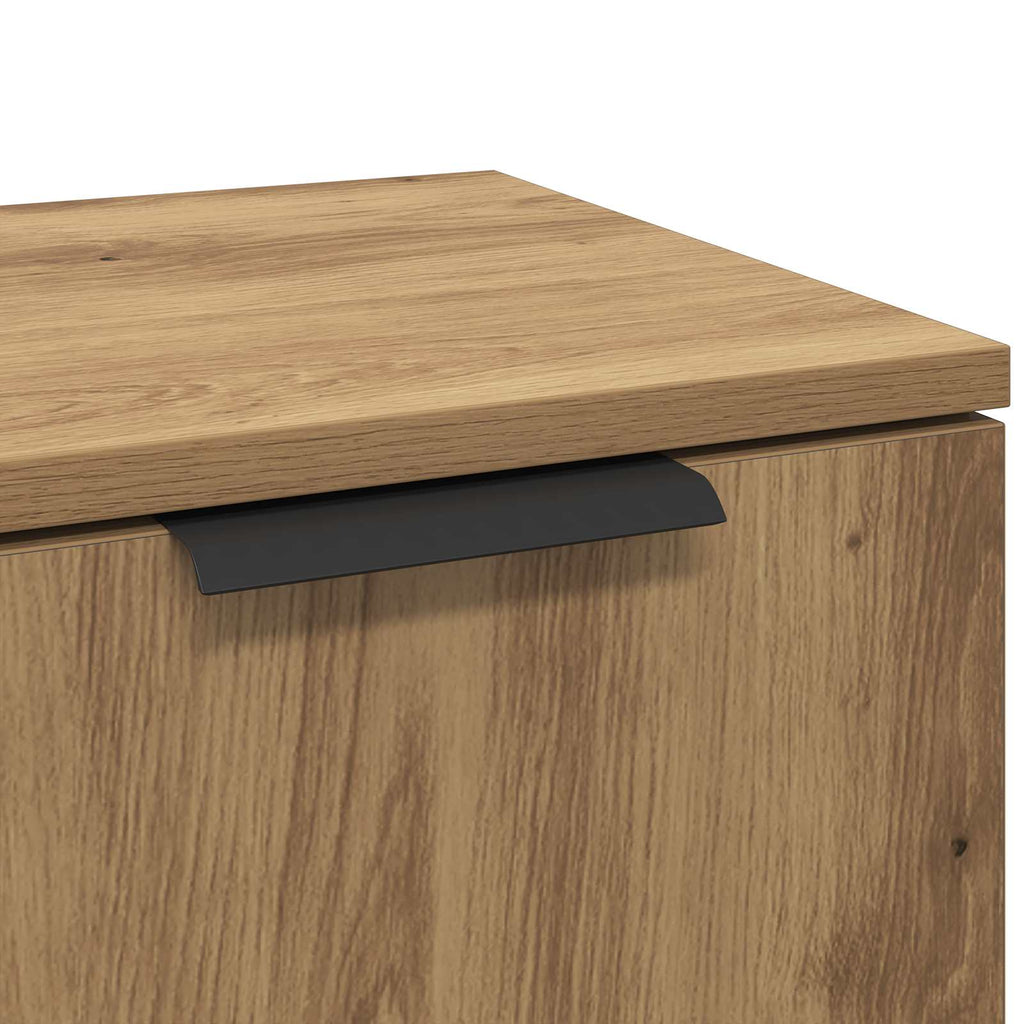 Sideboard Artisan-Eiche 30 x 30 x 70 cm Holzwerkstoff