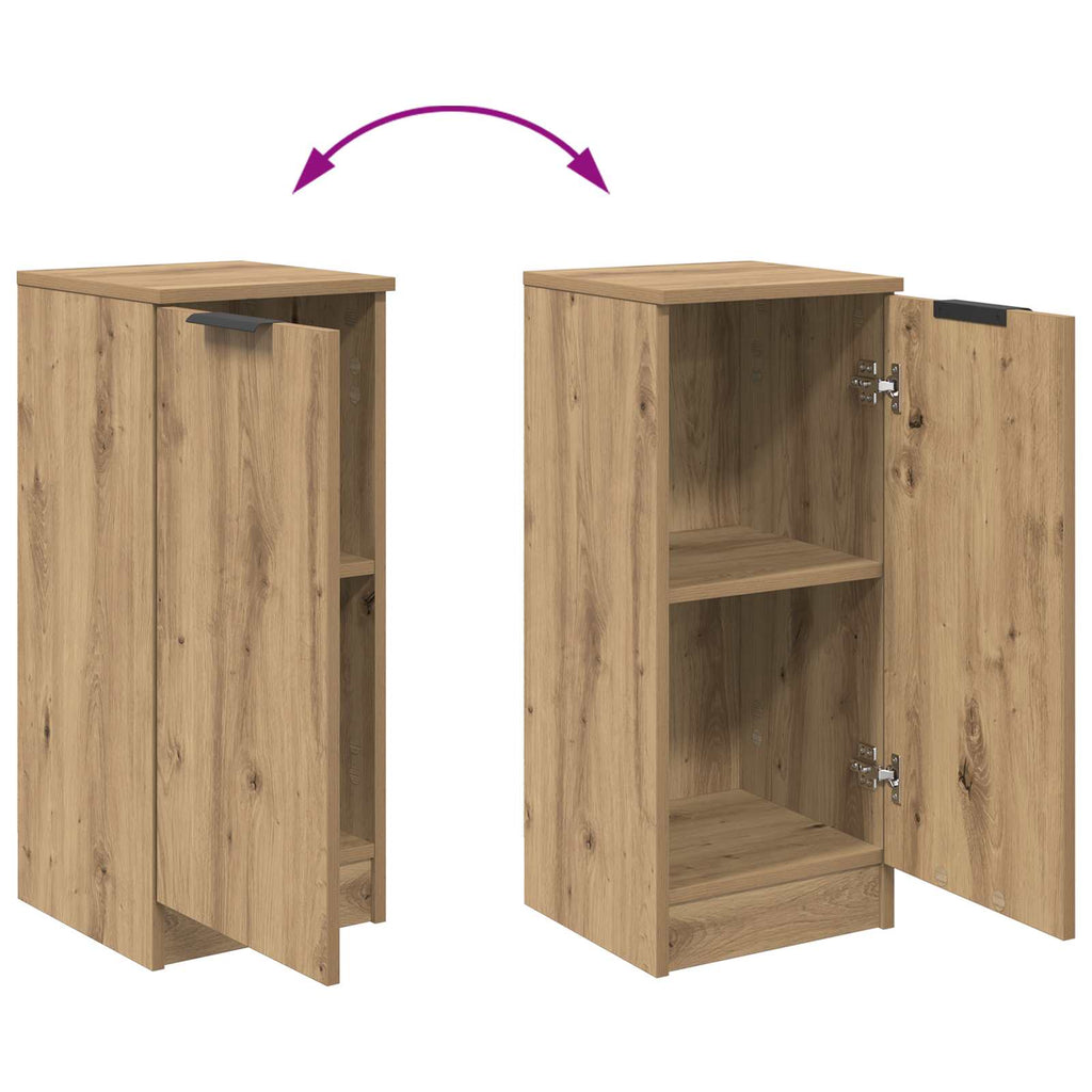 Sideboard Artisan-Eiche 30 x 30 x 70 cm Holzwerkstoff