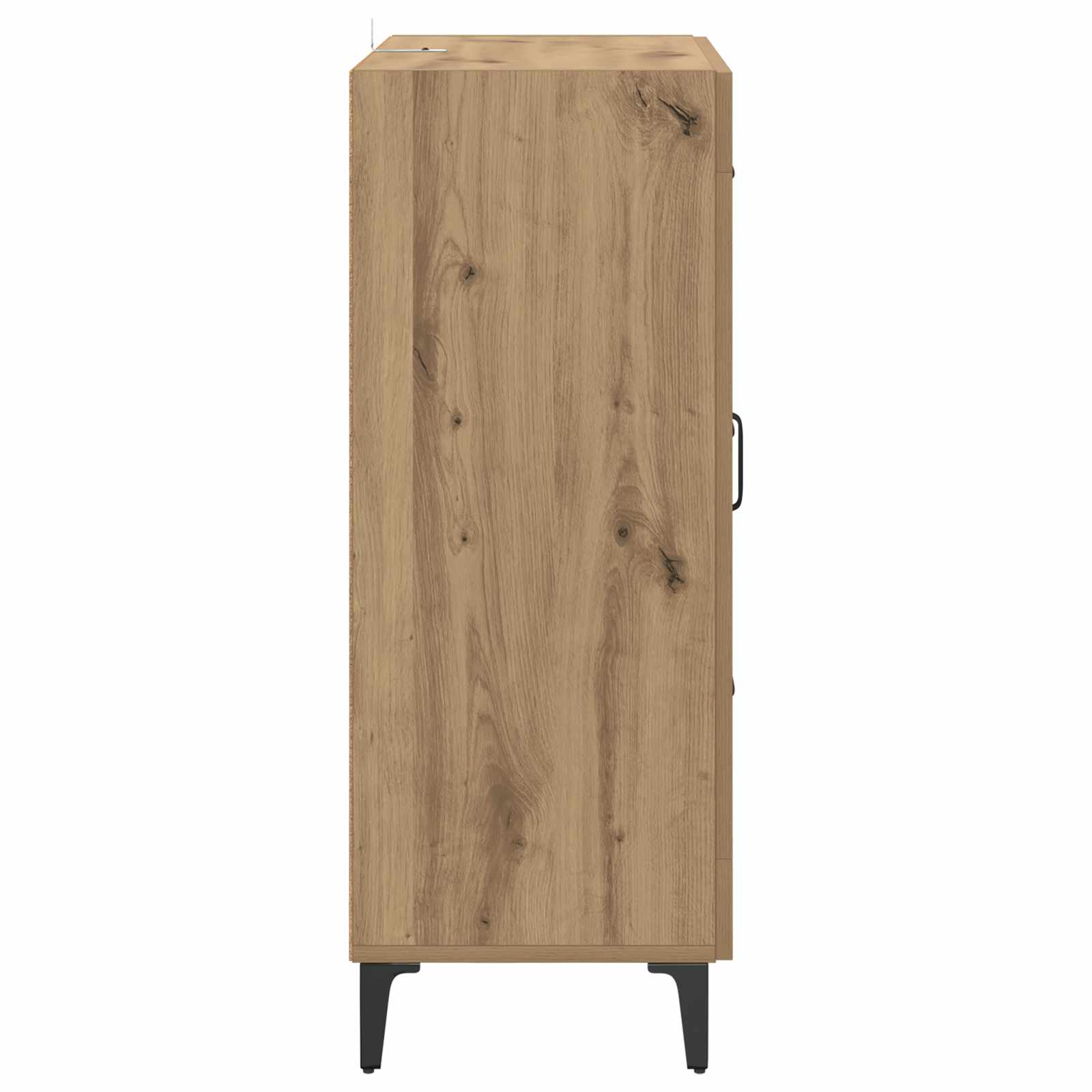 Sideboard Artisan-Eiche 69,5 x 34 x 90 cm Verbundholz und Eisen
