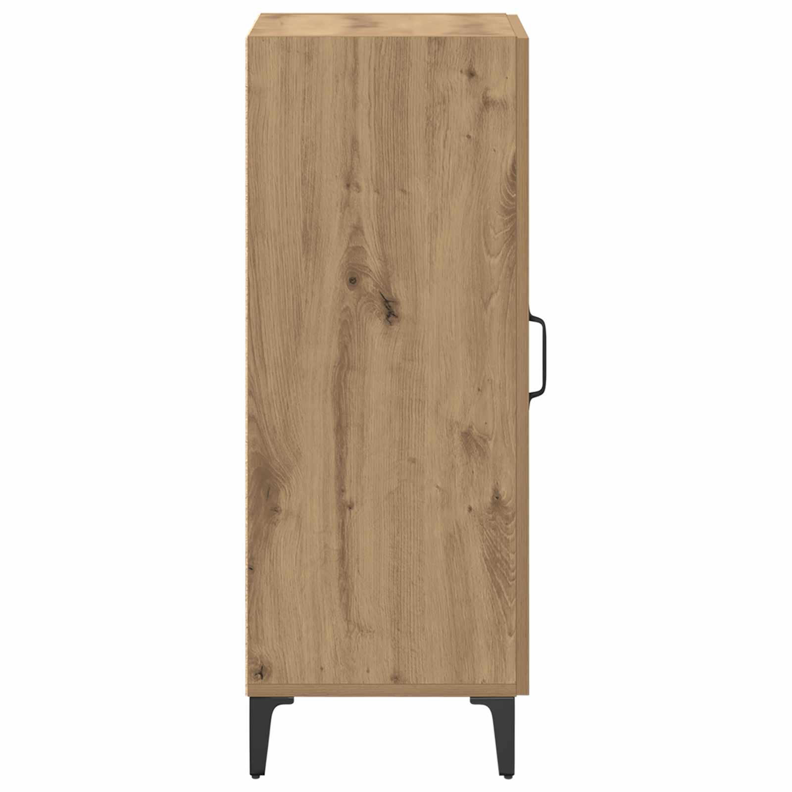 Sideboard Artisan-Eiche 34,5 x 34 x 90 cm Holzwerkstoff