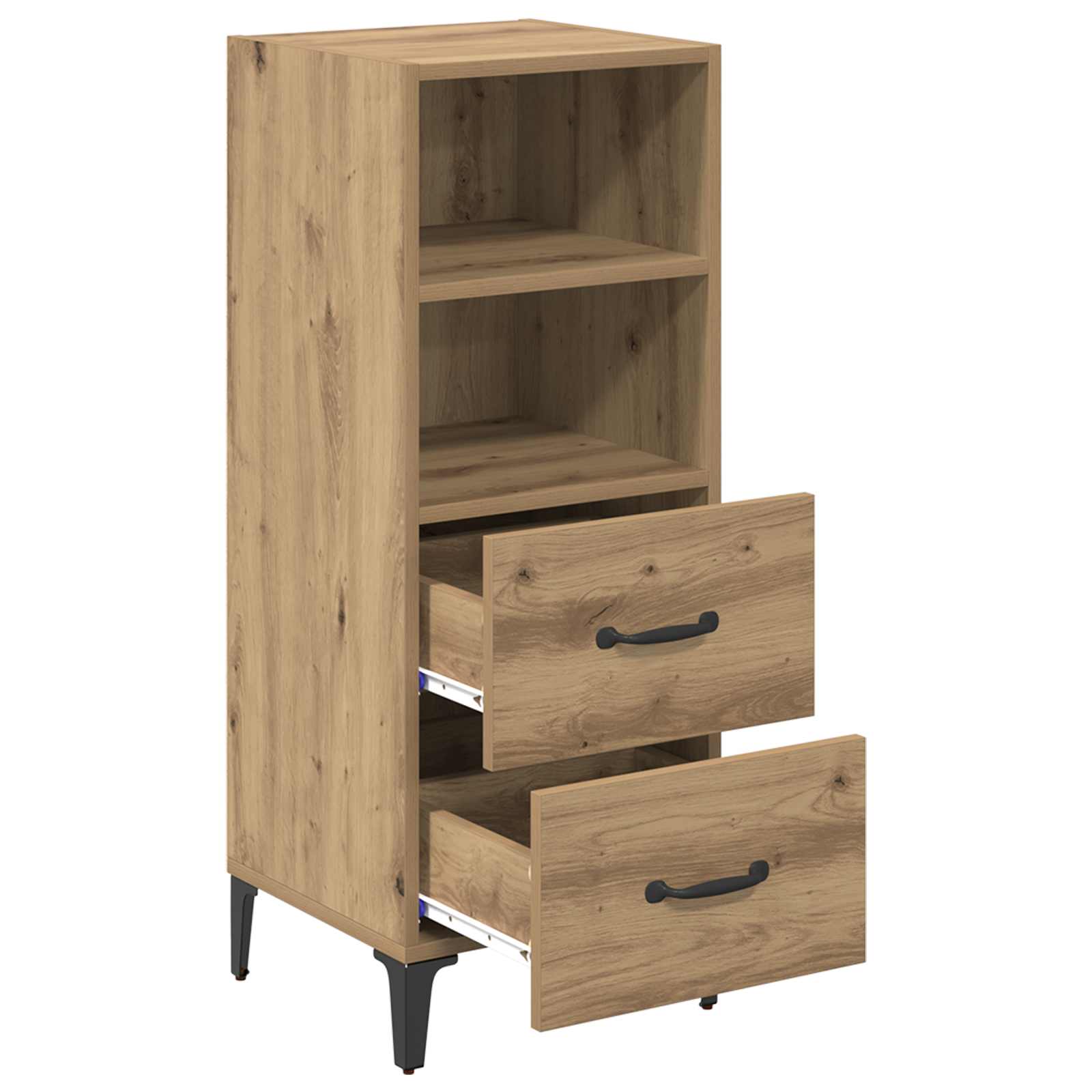 Sideboard Artisan-Eiche 34 x 34,5 x 90 cm Holzwerkstoff