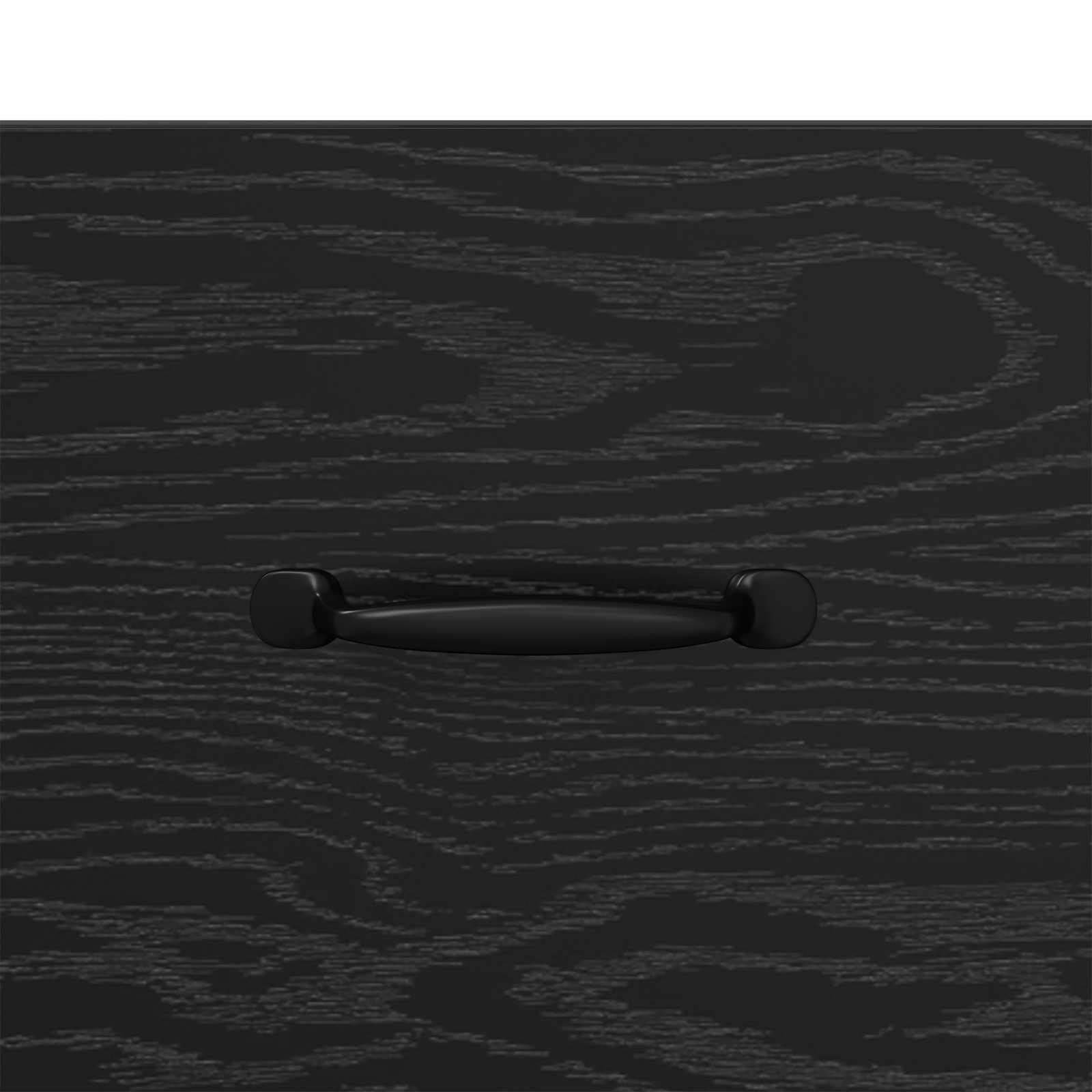 Sideboard Schwarz Eichen-Optik 34 x 34,5 x 90 cm Holzwerkstoff