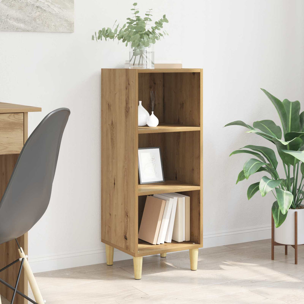 Sideboard Artisan-Eiche 34,5 x 32,5 x 90 cm Holzwerkstoff