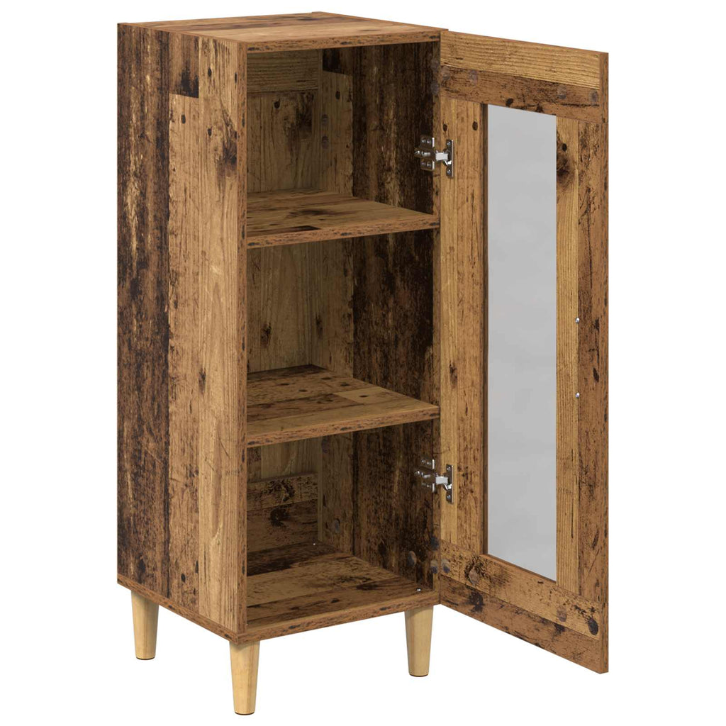 Sideboard Altholz 34,5 x 32,5 x 90 cm Holzwerkstoff