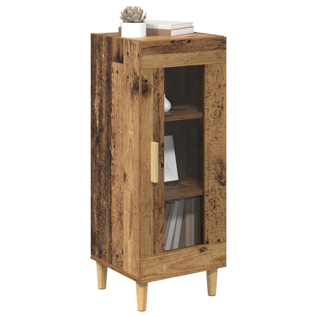 Sideboard Altholz 34,5 x 32,5 x 90 cm Holzwerkstoff