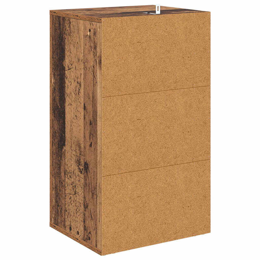 Sideboard mit Schubladen Altholz 40 x 33 x 70 cm Holzwerkstoff