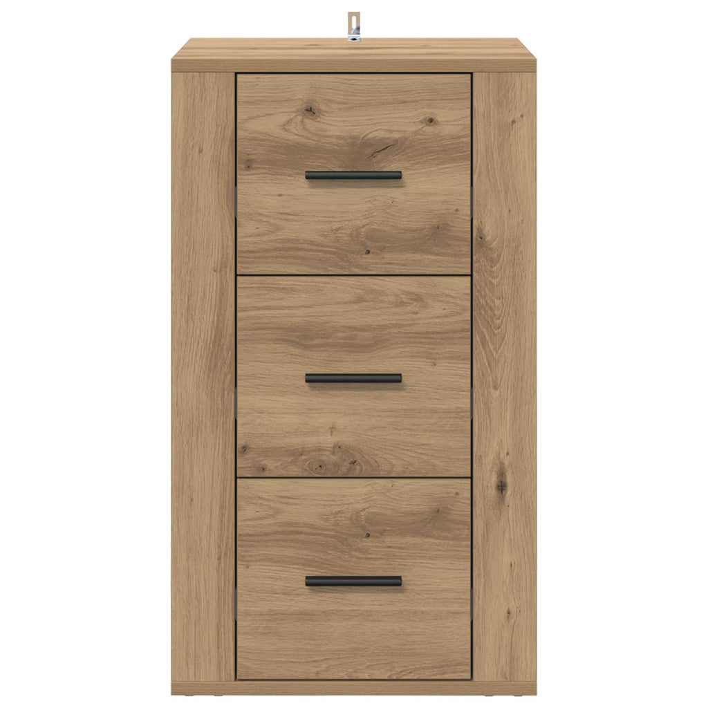 Sideboard Artisan-Eiche 40 x 33 x 70 cm Holzwerkstoff