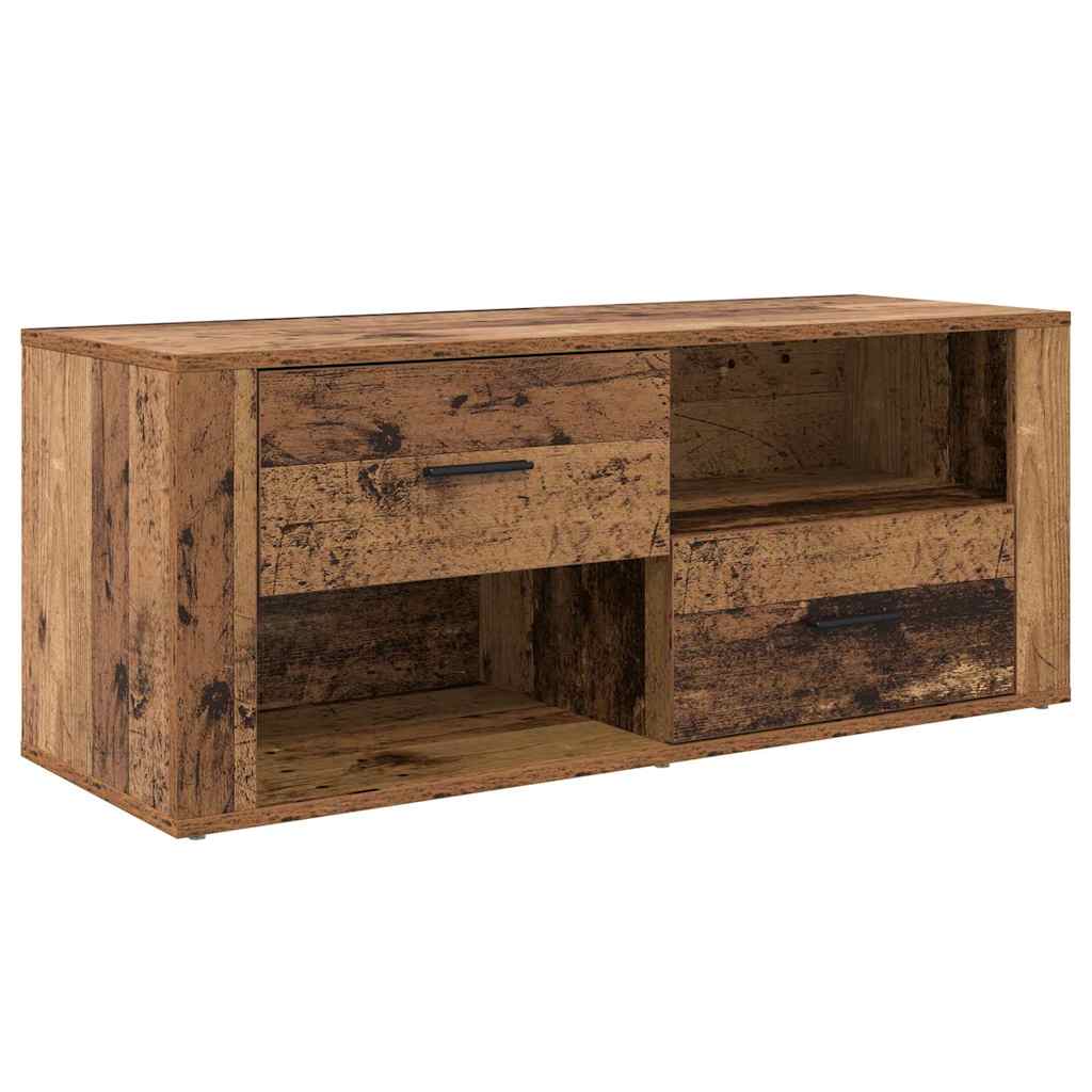 TV-Schränk Altholz 100 x 35 x 40 cm Holzwerkstoff