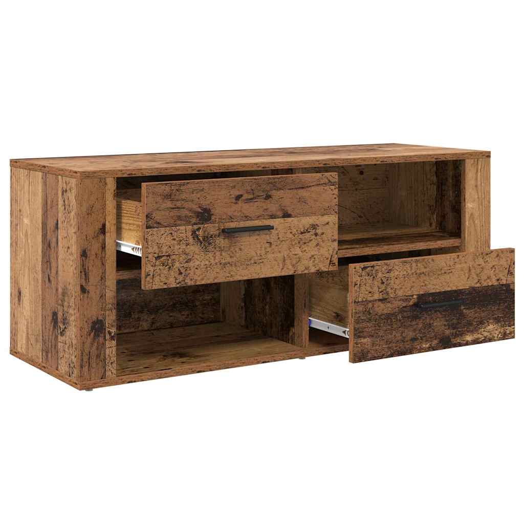 TV-Schränk Altholz 100 x 35 x 40 cm Holzwerkstoff